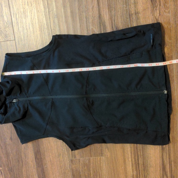 Columbia Titanium Black Zip Up Vest Omni Dry - Picture 3 of 8